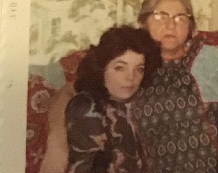 Patricia West is seen with her grandmother in a photo provided by Erica Surette.