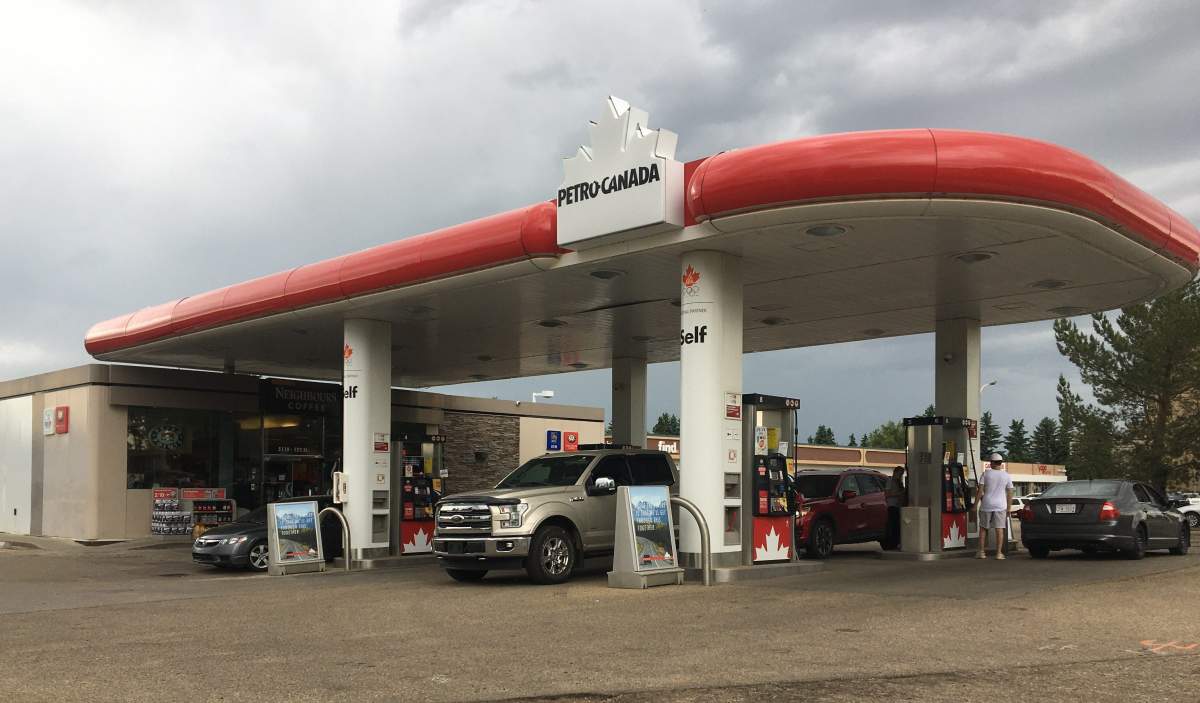 A Petro-Canada gas station at the corner of 51 Avenue and 122 Street in south Edmonton on Tuesday, June 23, 2020.