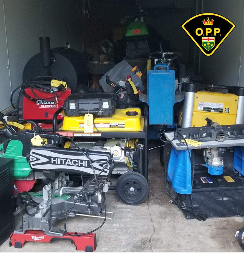 OPP say officers recovered more than $80,000 in stolen property from a residence in Highlands East, Ont.