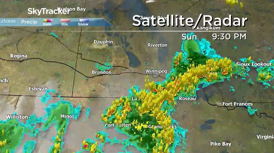 Satellite and radar imagery from June 7, 2020.
