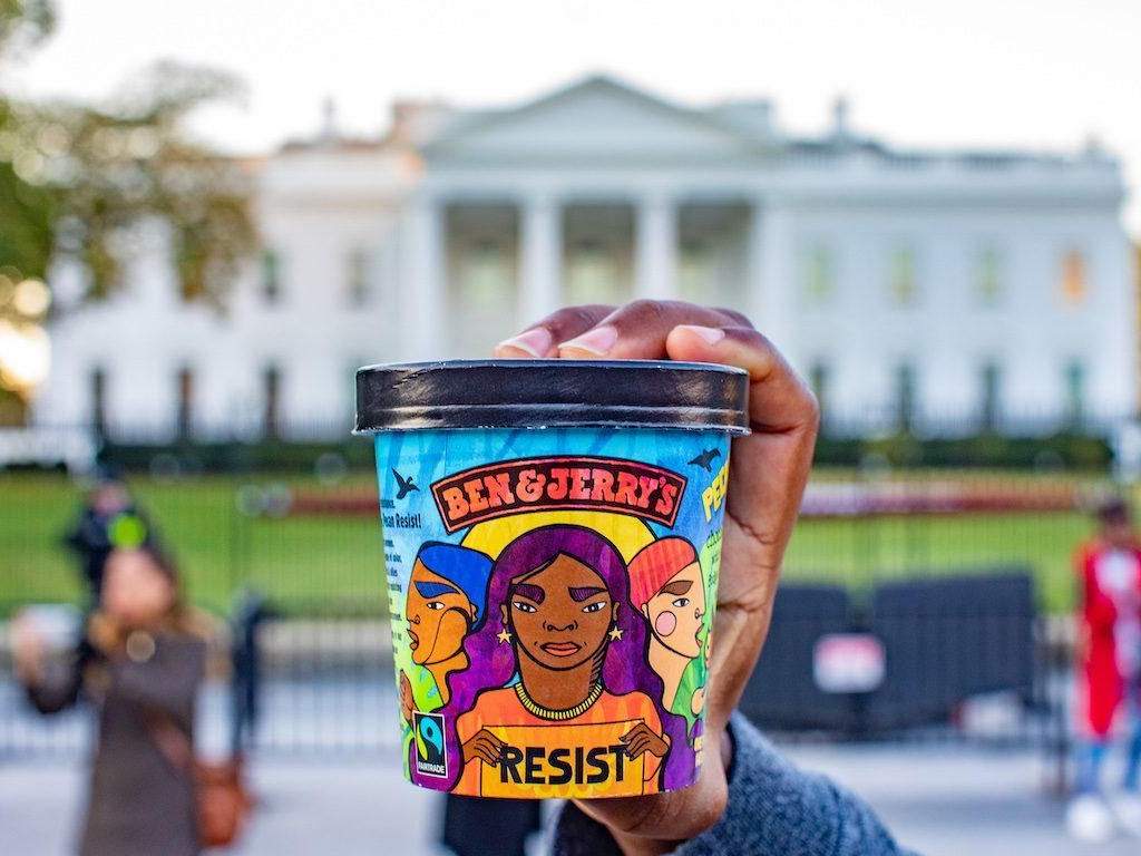 Companies like Lego and Ben & Jerry's have showed their support for the Black Lives Matter protests.