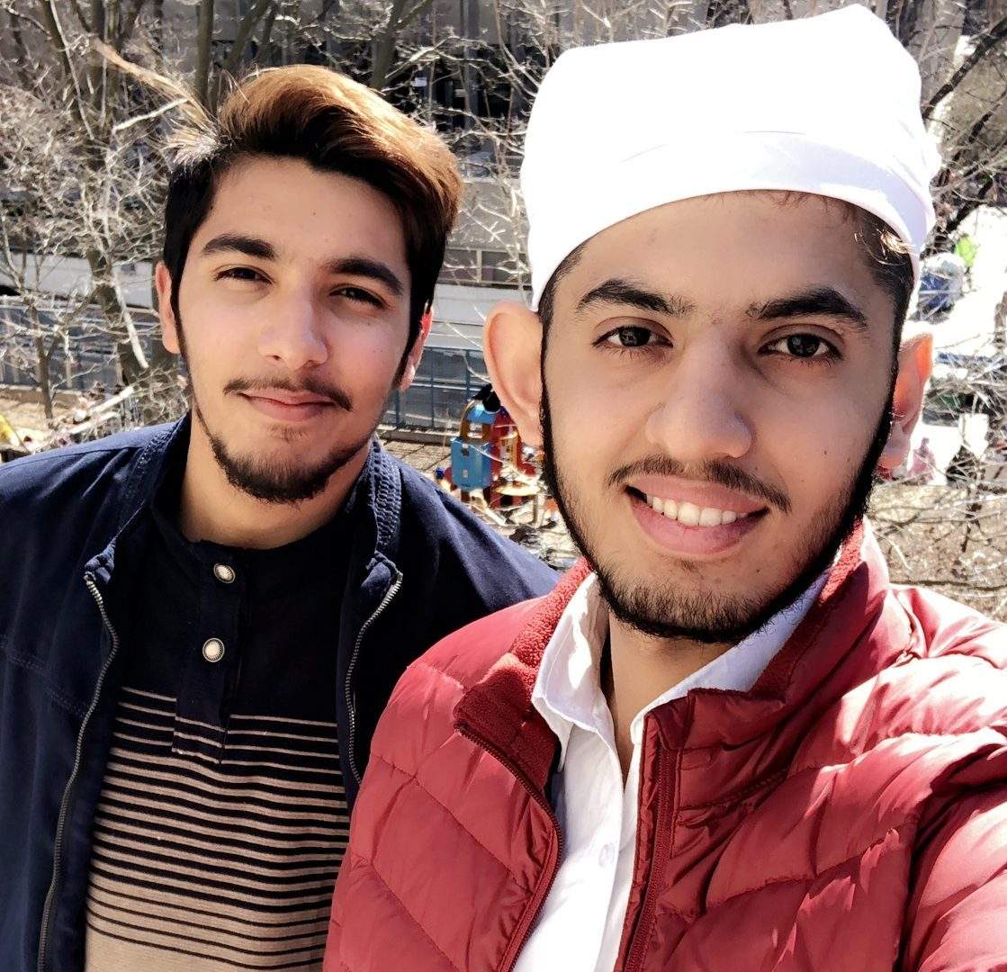 Sidharth Assija (left) and Anurag Anurag have been friends since they were teenagers.