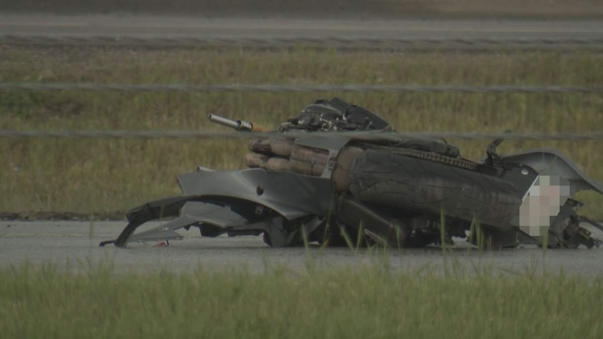 A man was killed in a motorcycle crash in Calgary on Saturday, June 27, 2020.