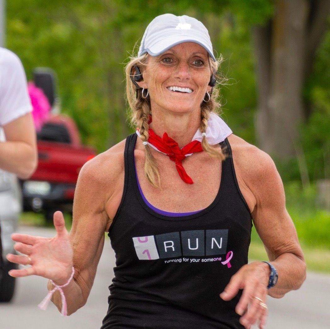 Theresa Carriere ran 100 km in a 24 hour span on June 18 and 19, 2020.