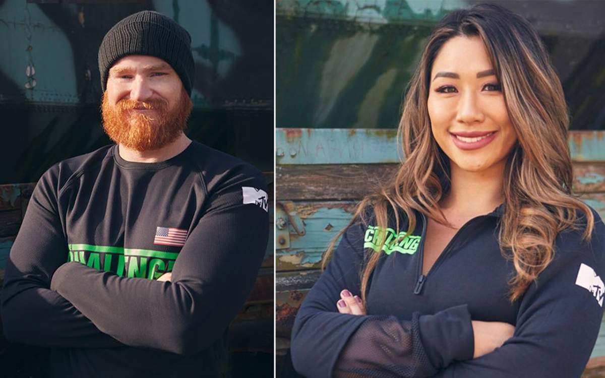 (L-R): Wes Bergmann and Dee Nguyen from 'The Challenge.'.