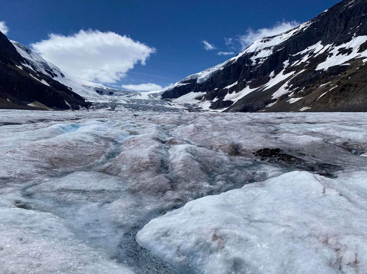 File photo taken at the Columbia Icefield in Alberta Saturday, July 18, 2020.