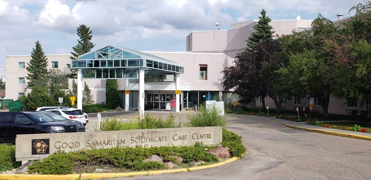 The Good Samaritan Southgate Care Centre, located at 4225 107 Street, in south Edmonton on Thursday, July 30, 2020.