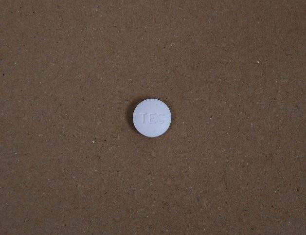 One of the pills police say they seized from an individual at London airport in March.