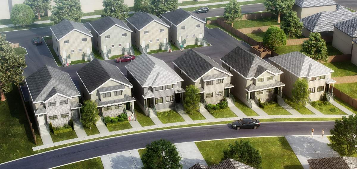 The new development.