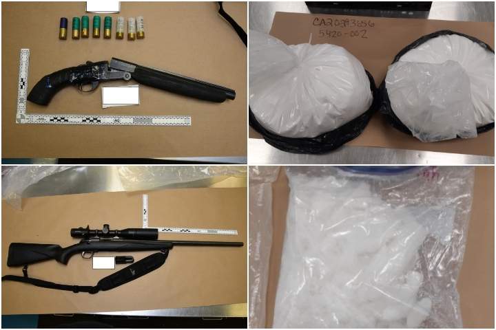 Items police said were seized by officers during a July 17 search of a home in the 200 block of 15 Avenue Southeast.