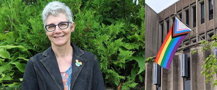 Brenda Hattie-Longmire will be teaching what may be Canada's first online course on queer or LGBTQIA++ studies, at Mount Saint Vincent University. 
