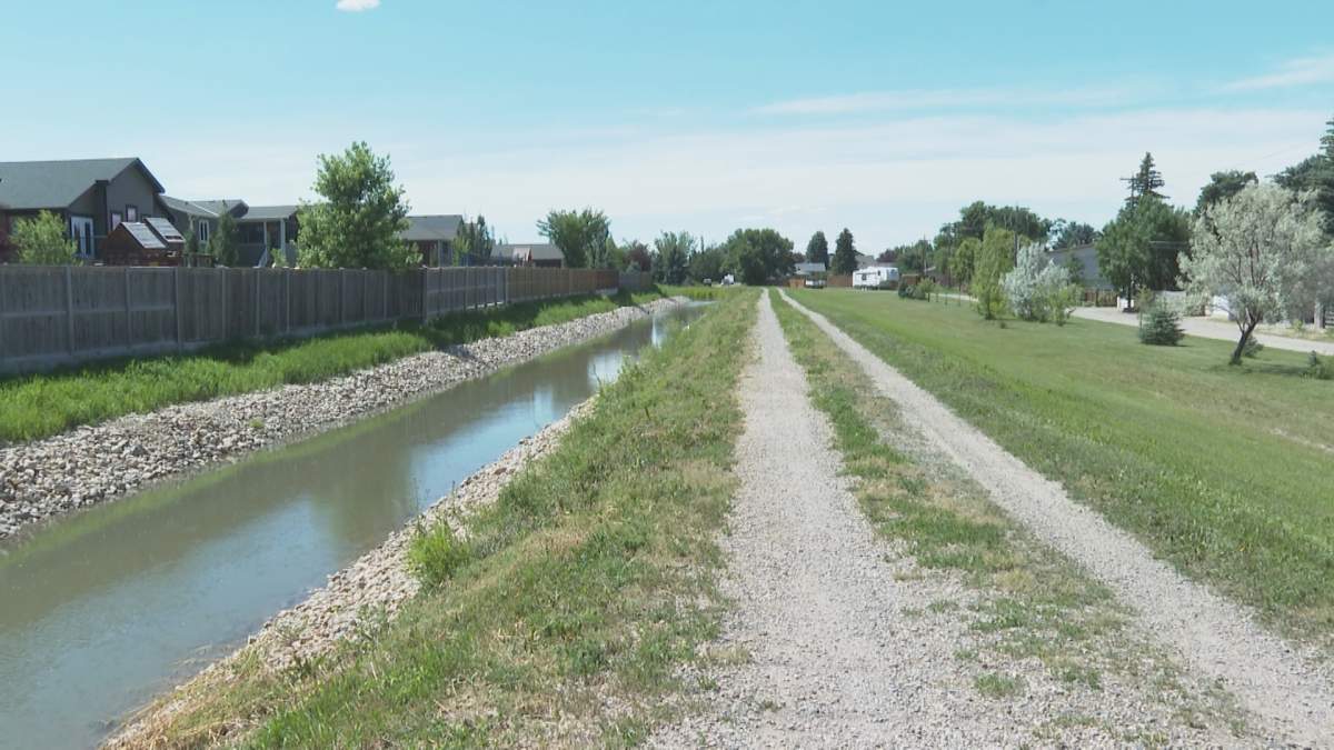The Town of Coaldale has broken ground on a new pathway project. 