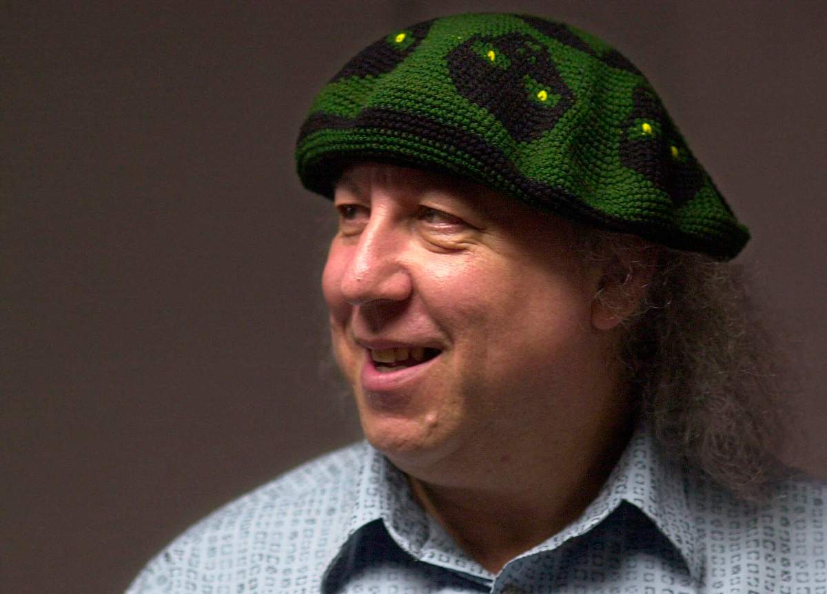 FILE - In this file photo dated  Saturday, April 7, 2001, British rock and blues guitarist Peter Green, a founding member of Fleetwood Mac, backstage before performing with his own band, Peter Green's Splinter Group, at B.B. King Blues Club & Grill, in New York. 