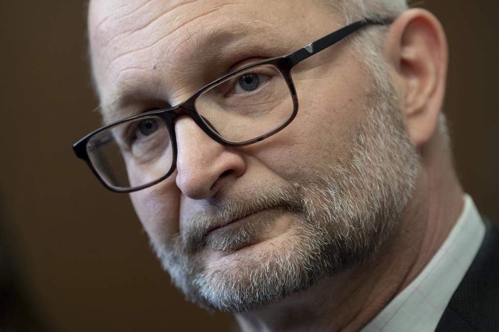 Minister of Justice and Attorney General of Canada David Lametti speaks with the media in Ottawa, Tuesday, January 28, 2020. Canada's sex work laws are creating undue harm and contribute to human rights violations during COVID-19, sex workers and human rights advocates say, which is why they're now pushing Ottawa to stop enforcing them.