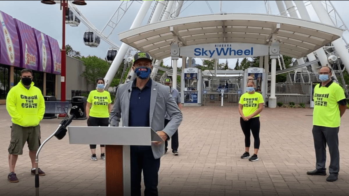Coronavirus: On-site staff to ‘educate’ and offer face masks in response to Niagara Falls video - image