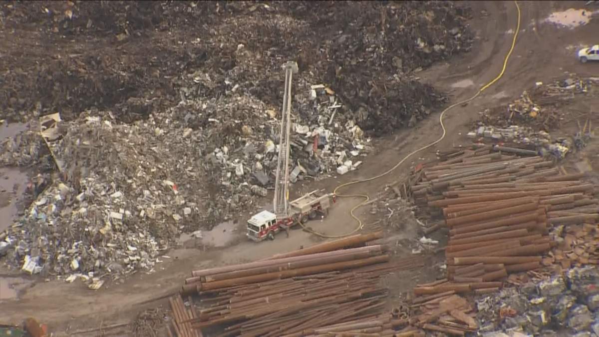 A fire at the Genalta Recycling facility in Strathcona County was declared out Thursday, July 16, 2020.