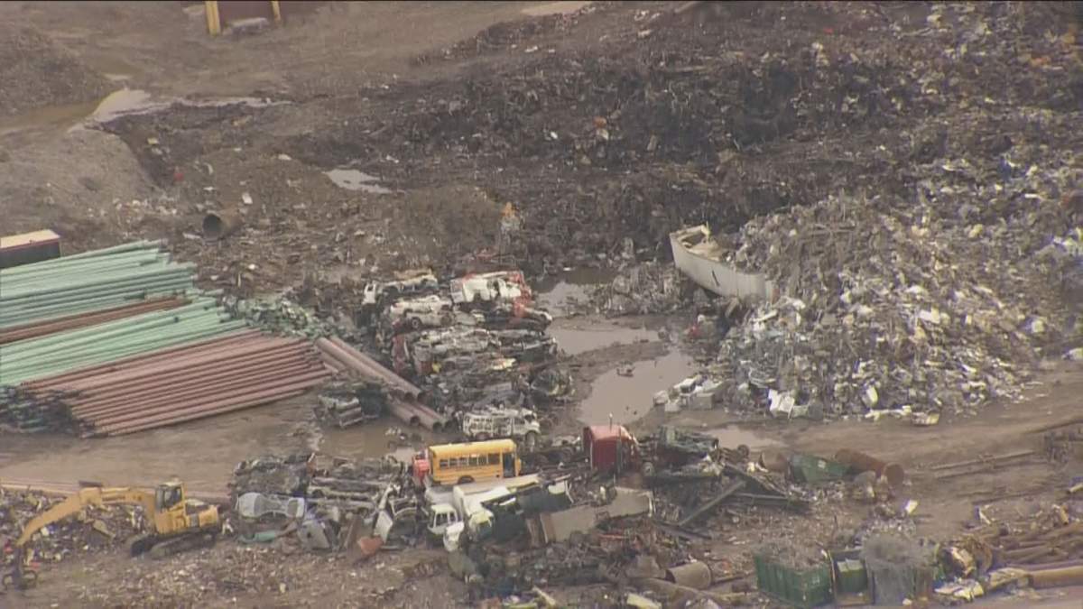 A fire at the Genalta Recycling facility in Strathcona County was declared out Thursday, July 16, 2020.