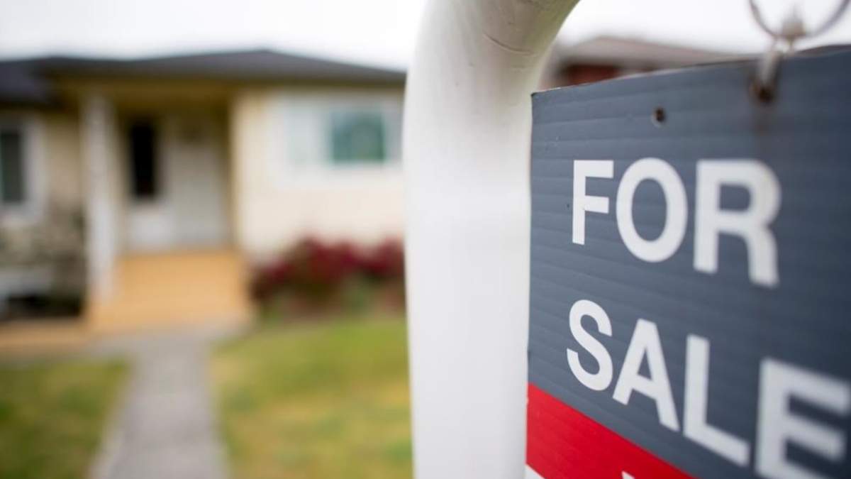 For sale sign .