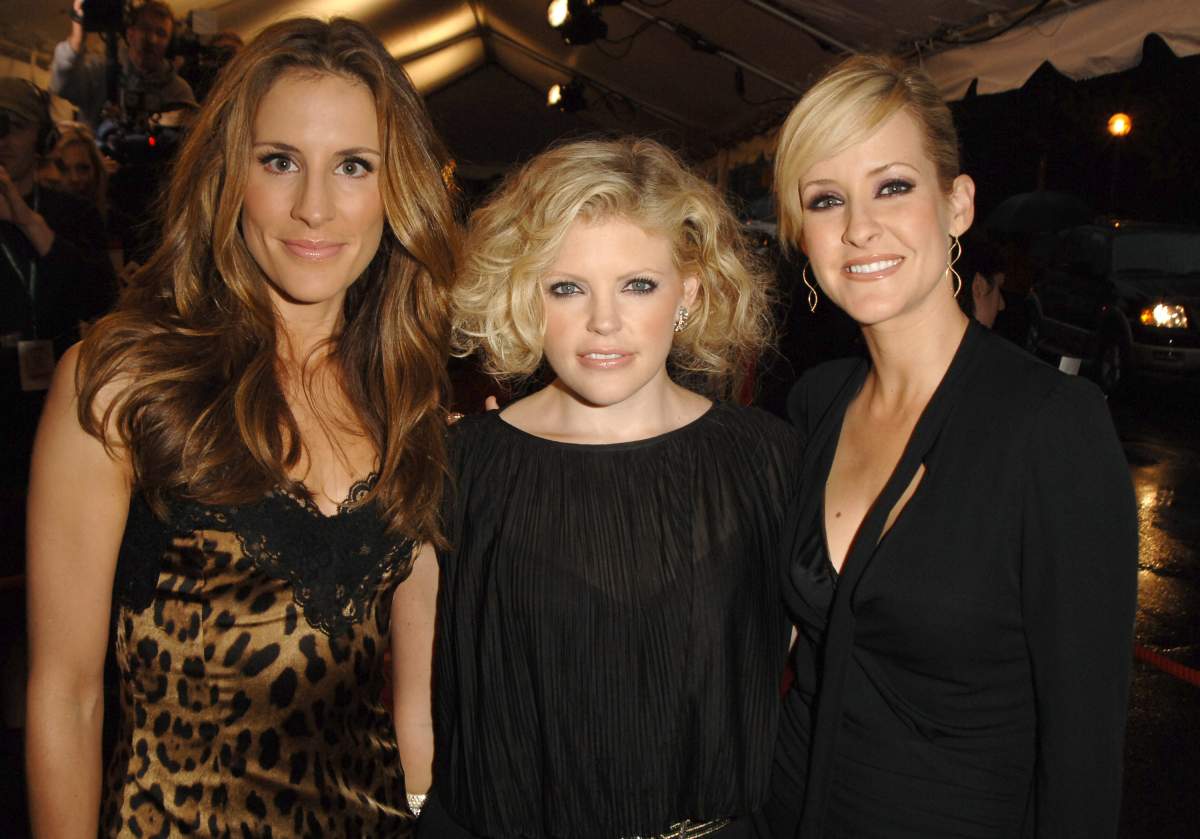 Emily Robison, Natalie Maines and Martie Maguire of The Chicks.