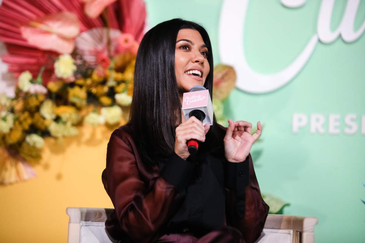 CEO and founder of Poosh Kourtney Kardashian speaks on stage at the Create & Cultivate Conference at SVN West on Sept. 21, 2019 in San Francisco, Calif. 
