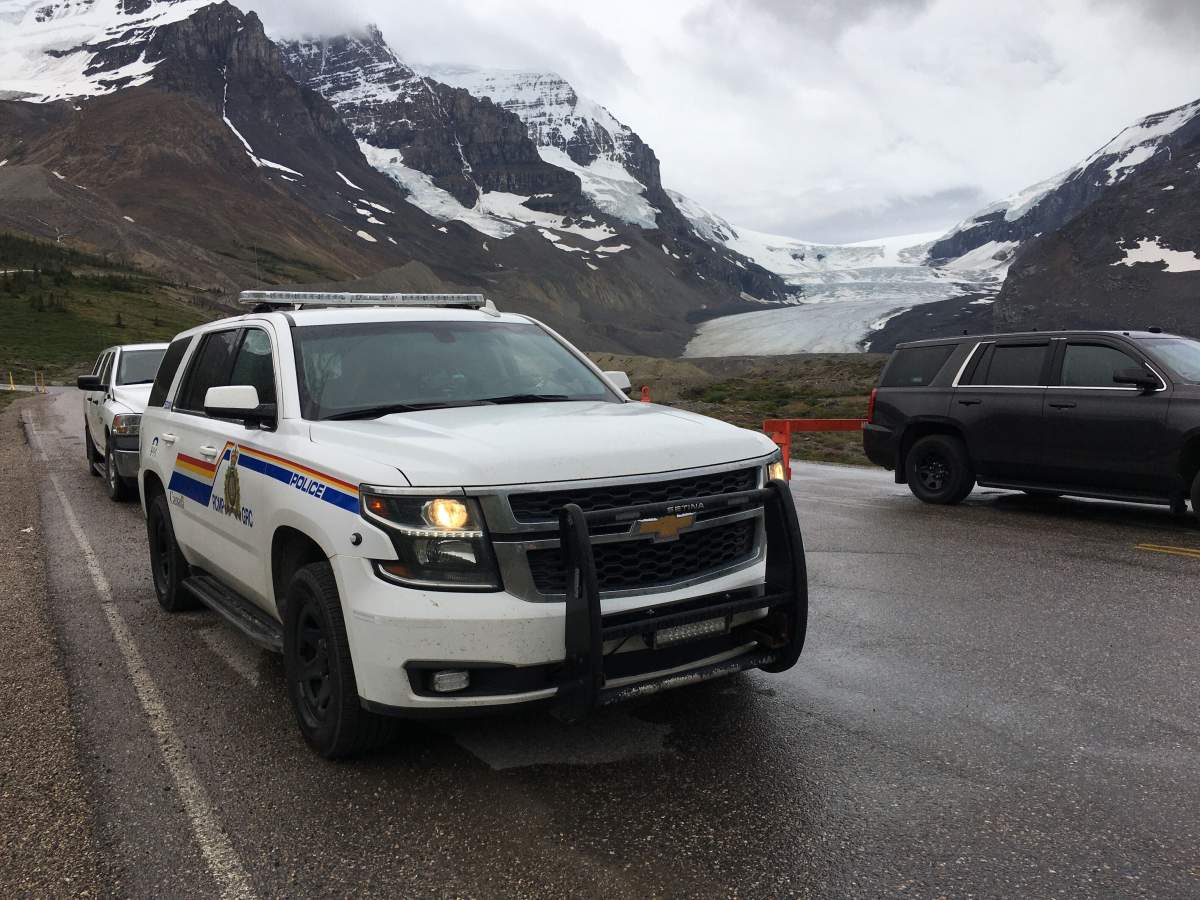 The investigation into a fatal tour bus rollover continued at the Columbia Icefield in Alberta Tuesday, July 21, 2020.