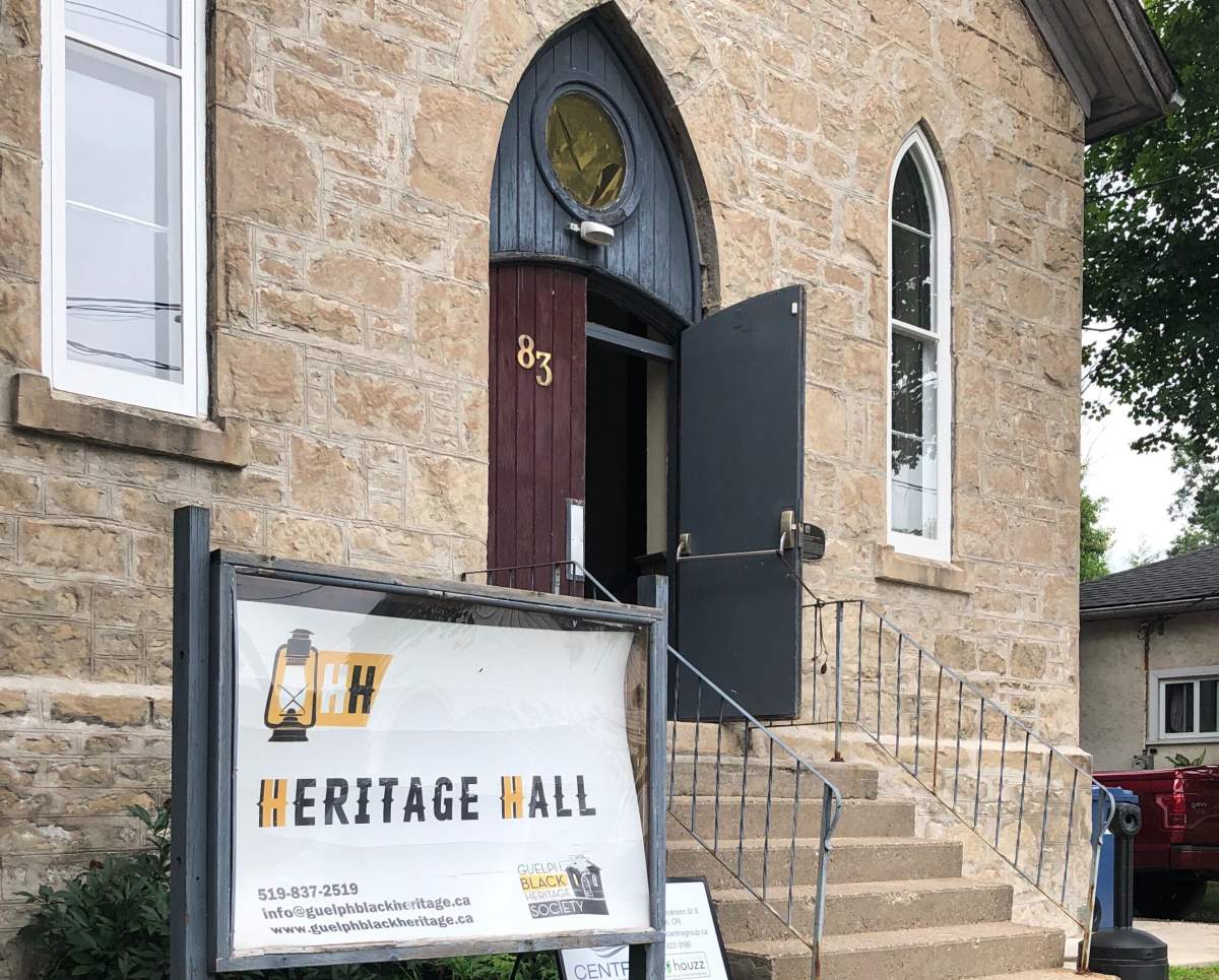 Guelph Black Heritage Society's Heritage Hall on Essex Street.