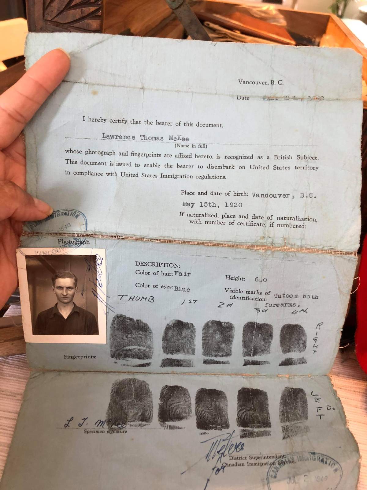 B.C. couple finds war medals, photos in hidden ‘Jumanji treasure chest’ - image