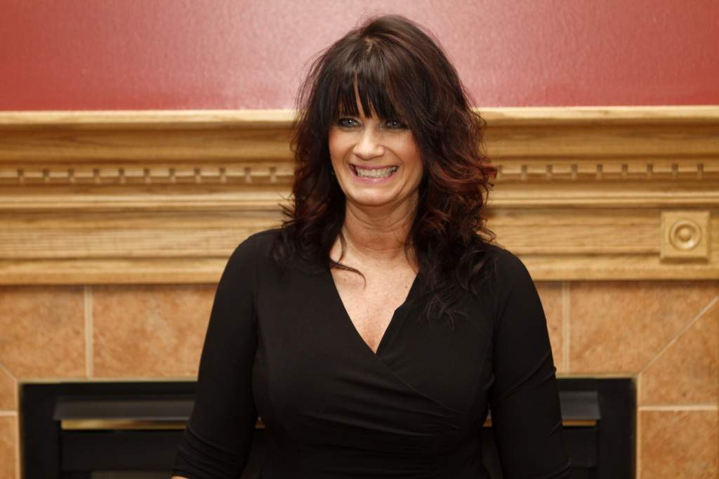 Michelle Tidball, a preacher in Cody, Wyo., is shown in this image from her website.