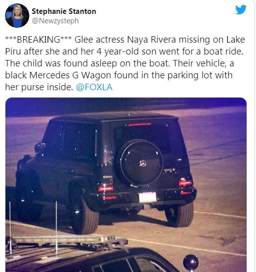 Naya Rivera’s body found in California lake, police confirm - image