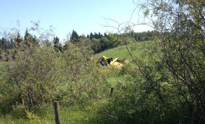 Police were at the scene of what they said was a fatal plane crash southeast of Edmonton on Friday afternoon.
