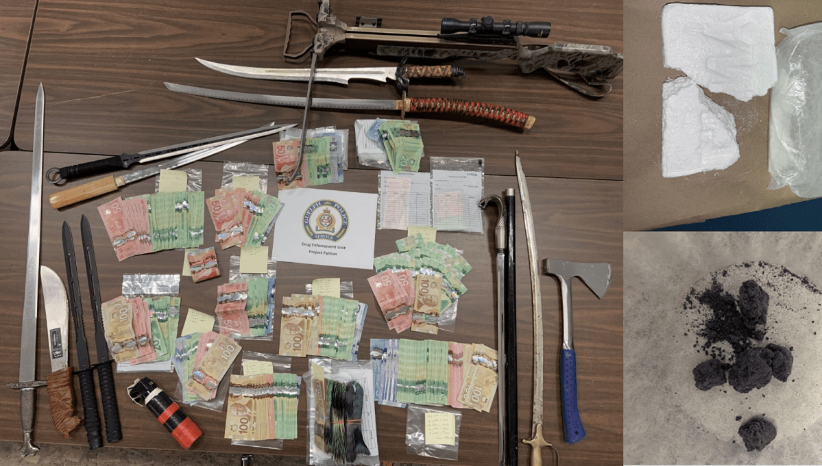Project python leads Guelph police to over $87,000 in cocaine, fentanyl - image