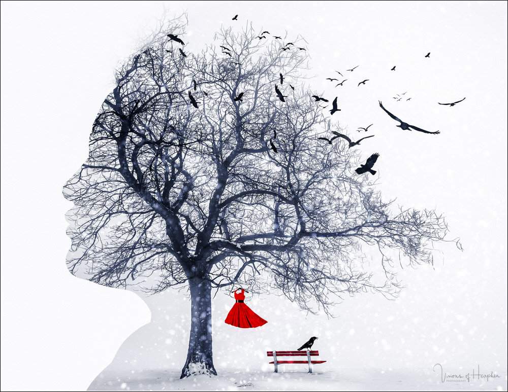 Edmonton digital artist Heather Fryer has created a series of images in support of Murdered and Missing Indigenous Women.