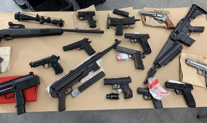 Police says in the first six months of this year they've seen a 107 per cent increase in the number of replica guns, compared to two years ago.  