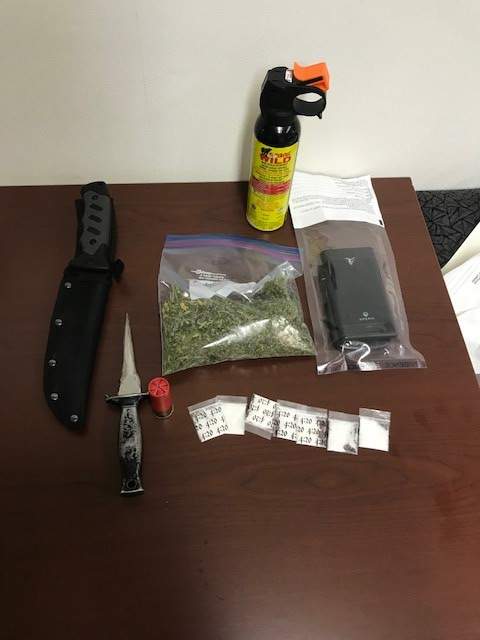 Contraband seized by Dauphin RCMP