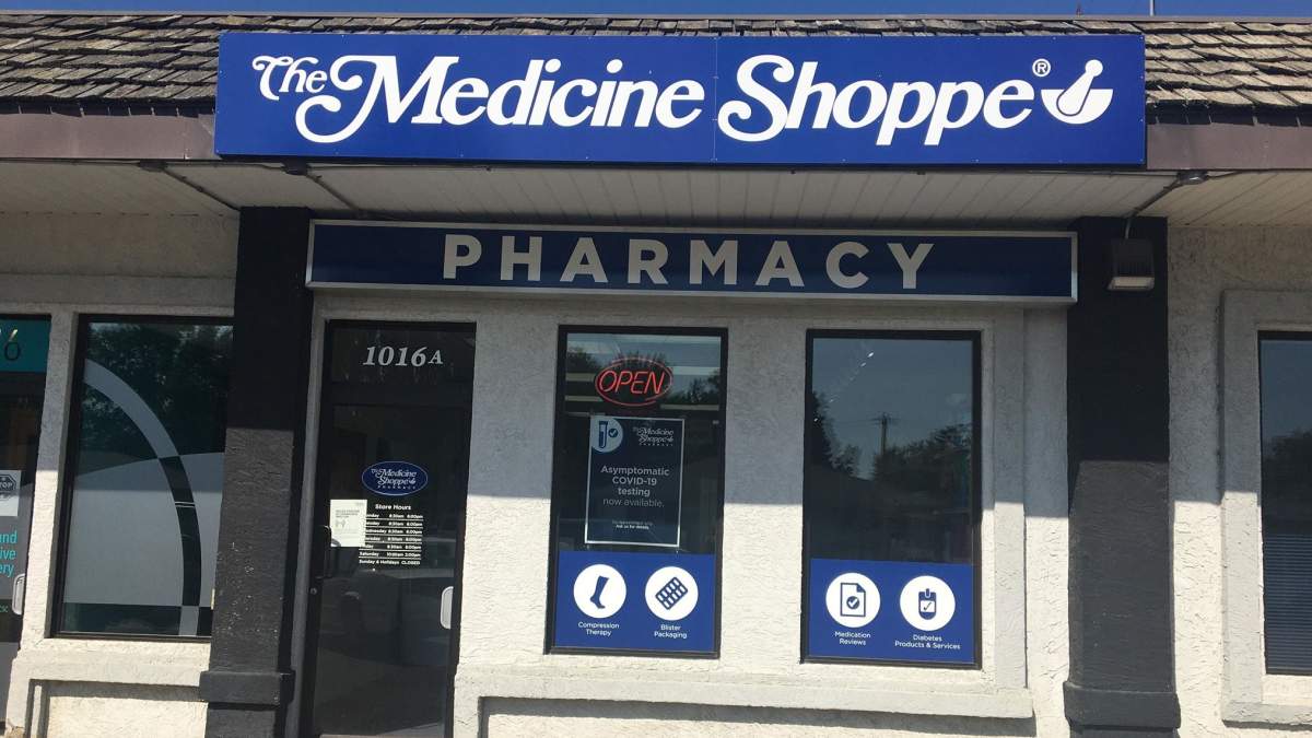 A Medicine Shoppe Pharmacy in Lethbridge is providing asymptomatic COVID-19 testing. 