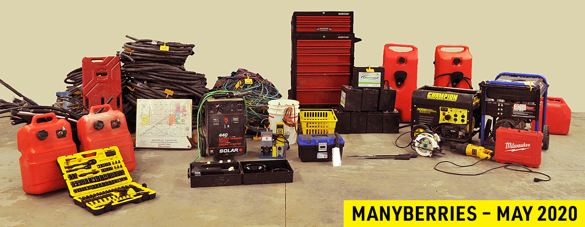 Property recovered by the unit.