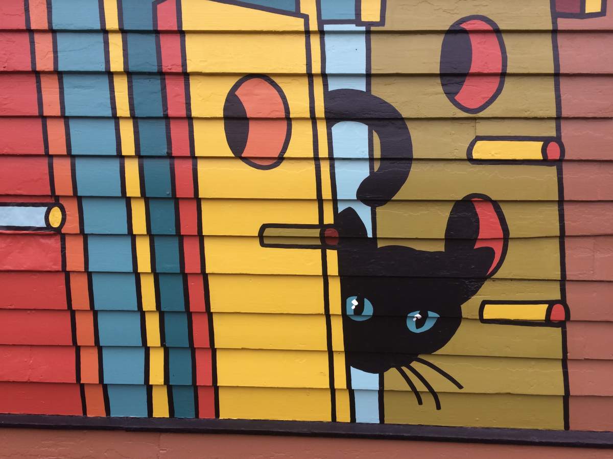 Sarah Slaughter's mural pictured on Thursday, Aug. 20, 2020.