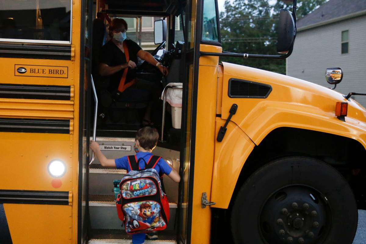 For both school boards, the majority of parents and guardians have chosen to send their children to school for in-class instruction.