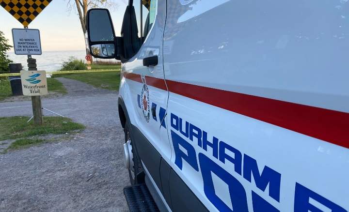 Police said he fled the area on a bike and officers were unable to locate him.