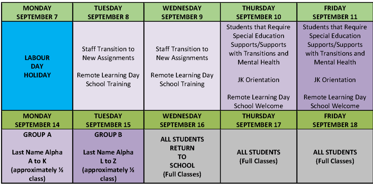 Hamilton public school board reduces class sizes, staggers start for fall return - image