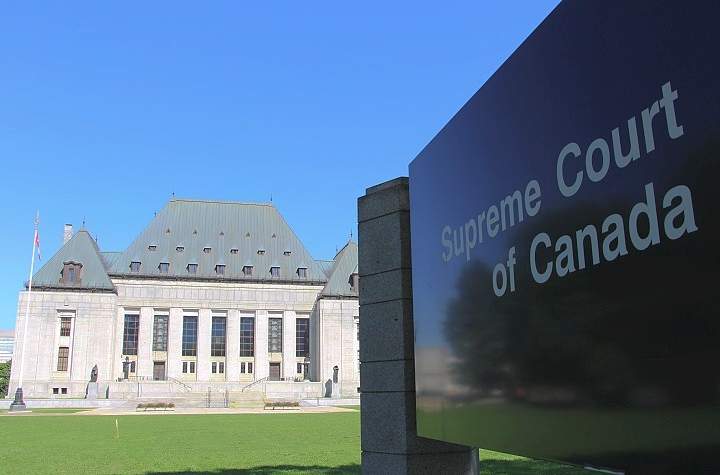 The Supreme Court of Canada in Ottawa.