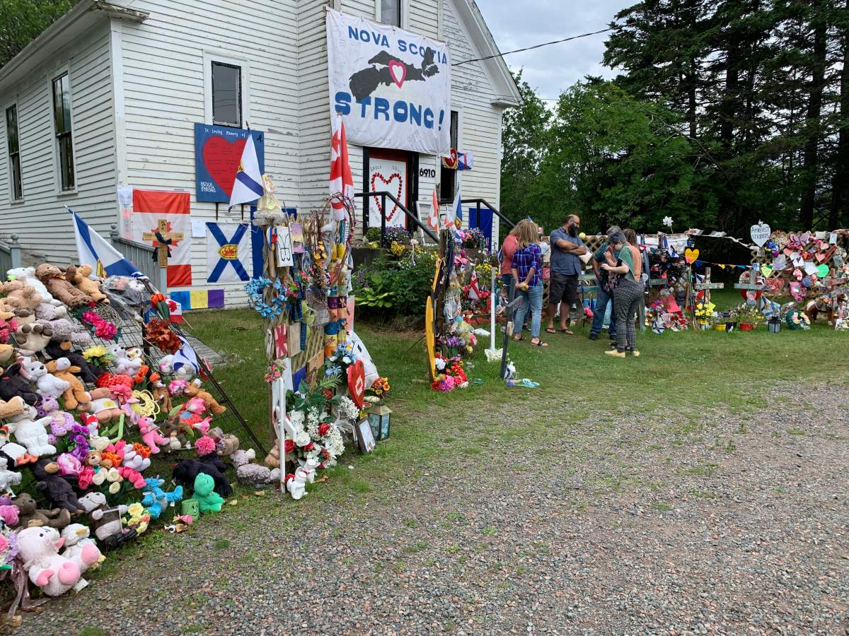 Image of the memorial taken on July 26.