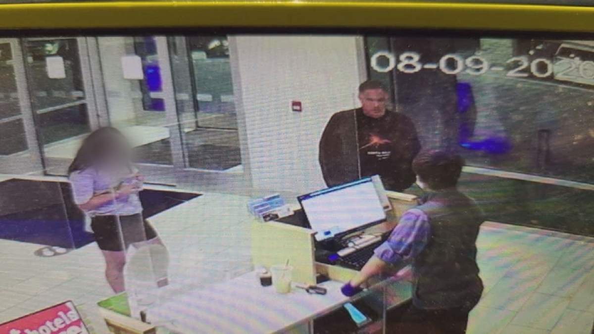 Kelowna RCMP still wish to speak to the unidentified man spotted on surveillance footage with the missing teen, who has since been found safe. 