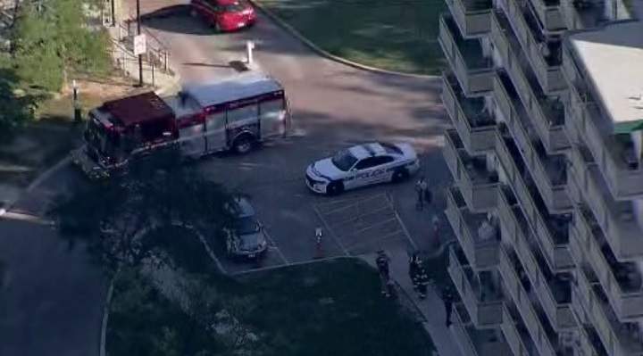 The incident happened just after 5 p.m. on Friday.
