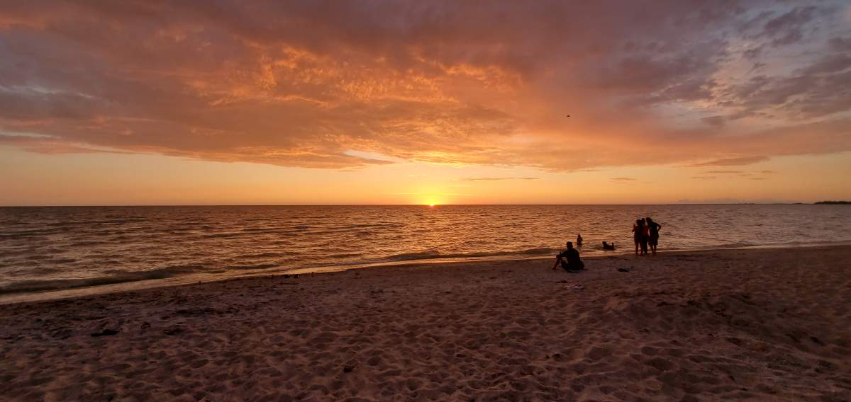 Lake Manitoba, in Manitoba.