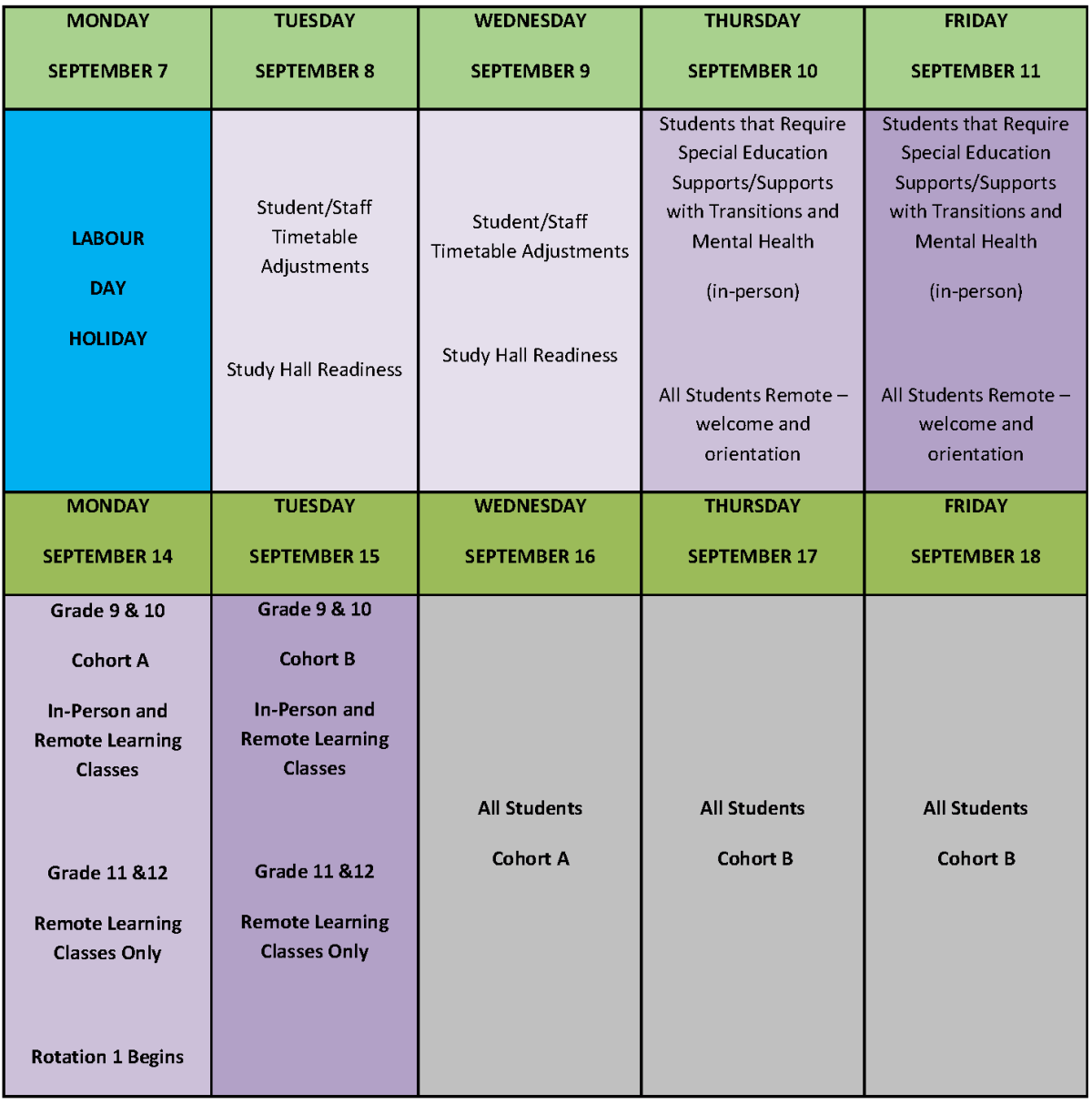 Hamilton public school board reduces class sizes, staggers start for fall return - image