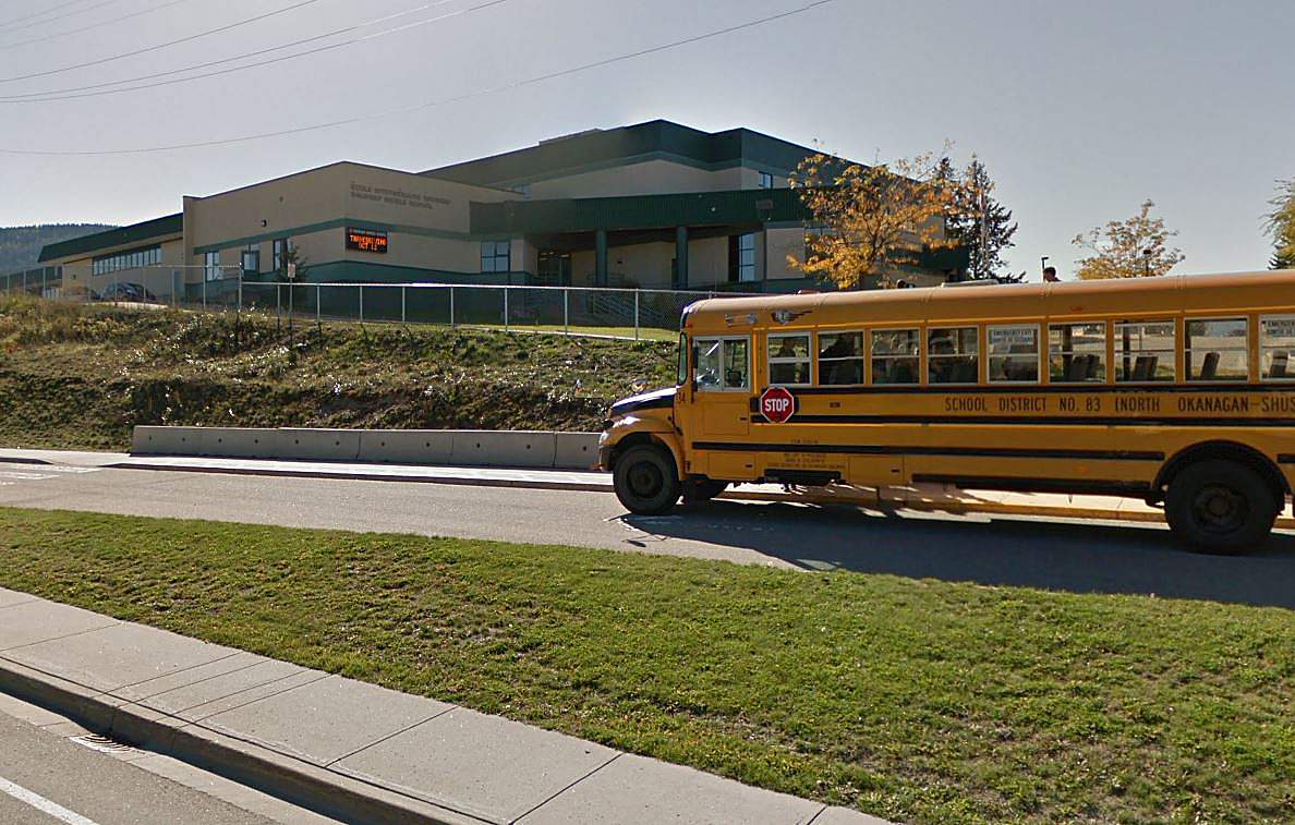 Shuswap Middle School in Salmon Arm, B.C. On Tuesday, School District 83 released its safety plan for the upcoming school year.