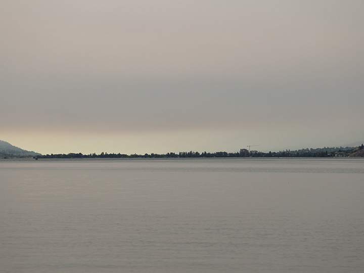 Environment Canada says smoke conditions can change quickly over short distances and can vary considerably hour-by-hour, but added that precipitation is expected to reduce smoke levels by the evening.