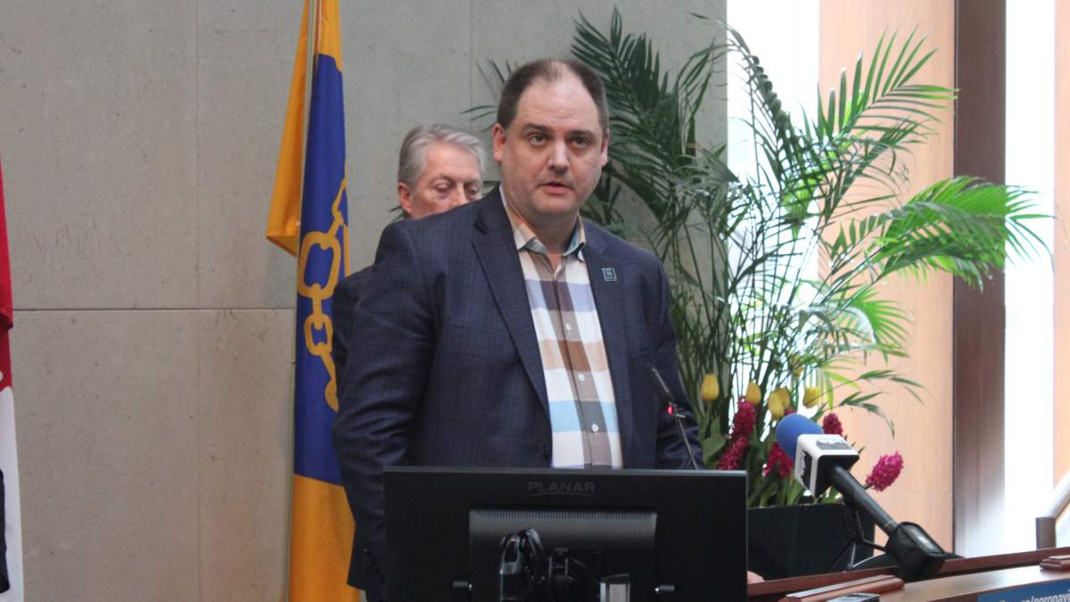 Hamilton's EOC director, Paul Johnson.