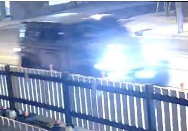 Police release this image of the suspected vehicle involved.